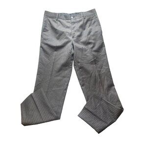 Dolce & Gabbana Pants Womens 34x30.5 Pinstripe Straight Leg Trouser Dress Ladies